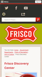 Mobile Screenshot of friscodiscoverycenter.com